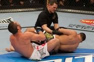 Tomasz Drwal was left in agony by Rousimar Palhares' heel hook